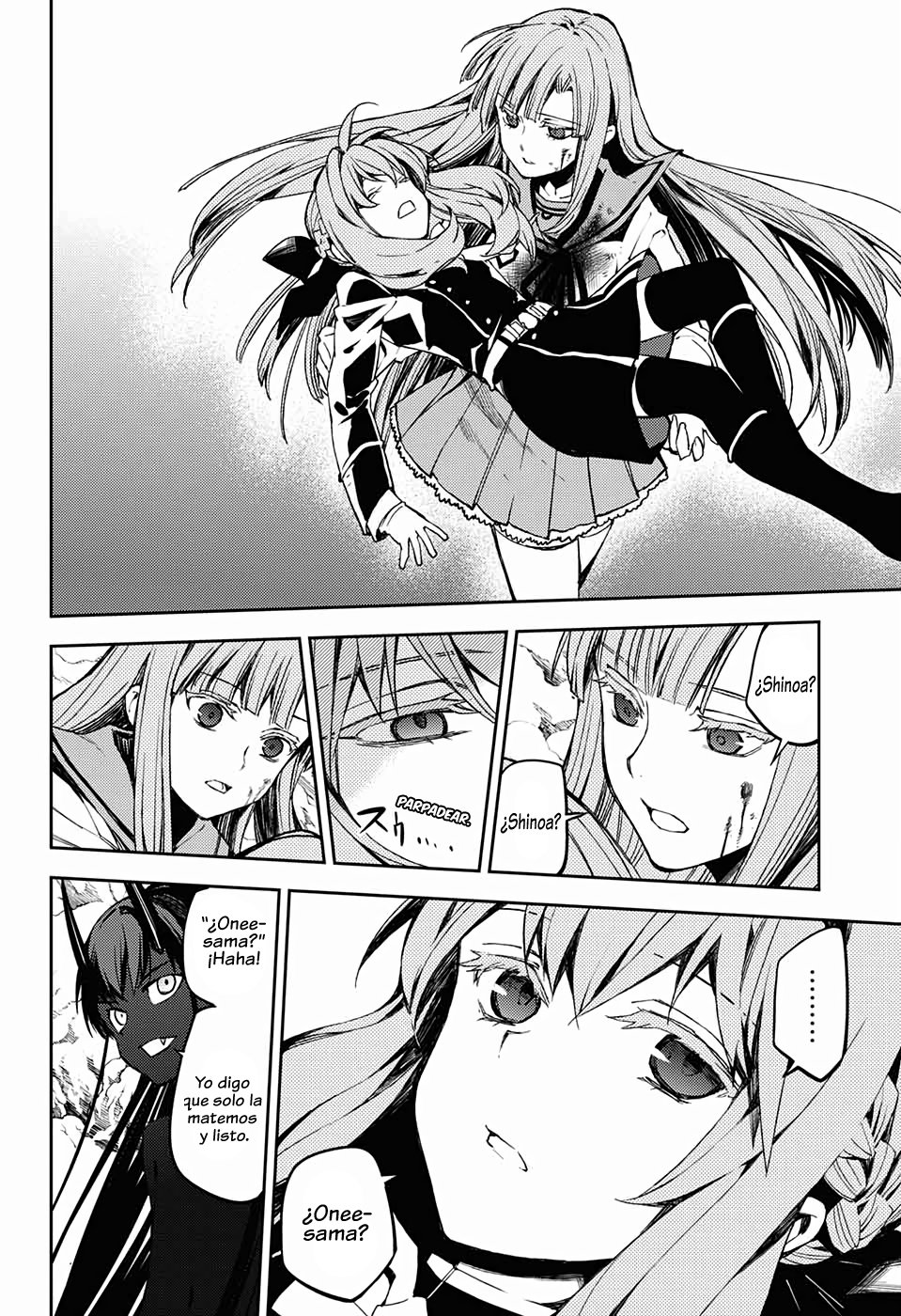 Owari no Seraph Capitulo 85: La reunión de los conejillos de india. página 3