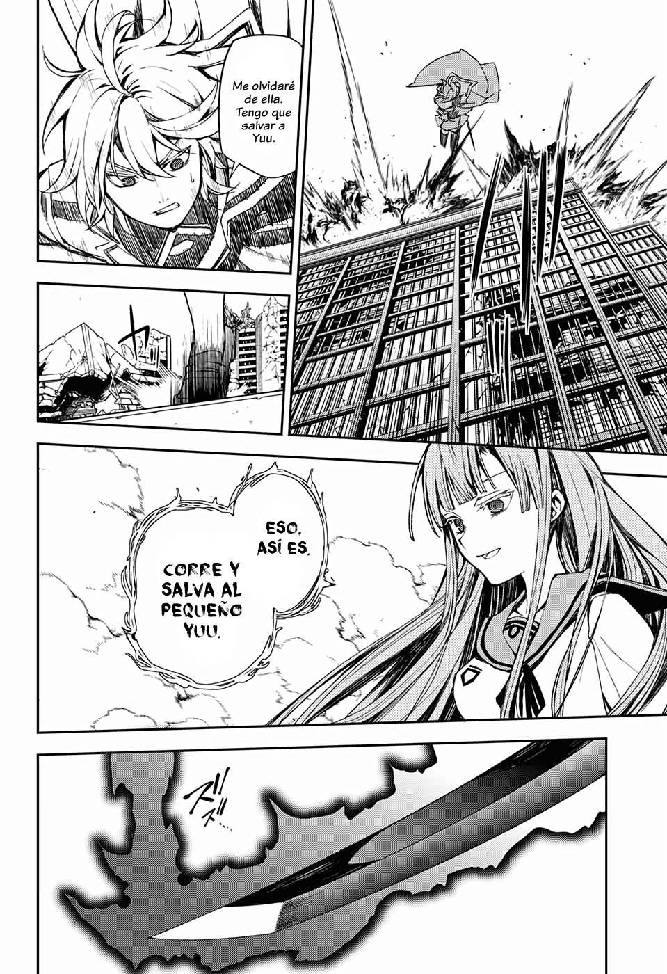 Owari no Seraph Capitulo 85: La reunión de los conejillos de india. página 32