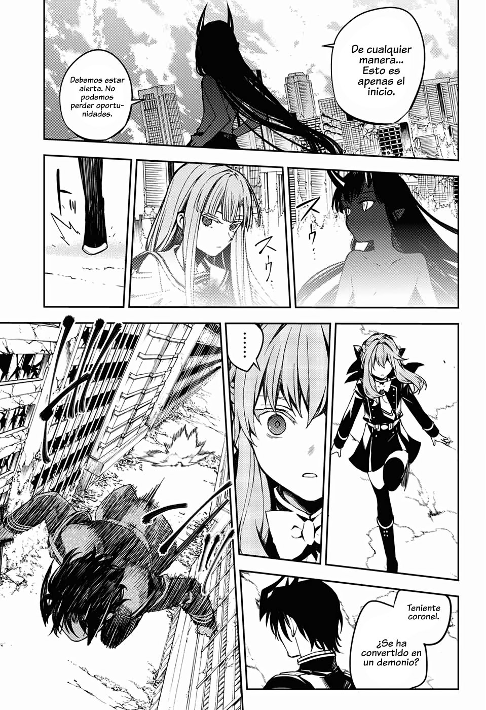Owari no Seraph Capitulo 85: La reunión de los conejillos de india. página 4