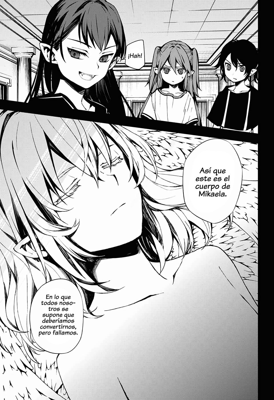Owari no Seraph Capitulo 85: La reunión de los conejillos de india. página 8