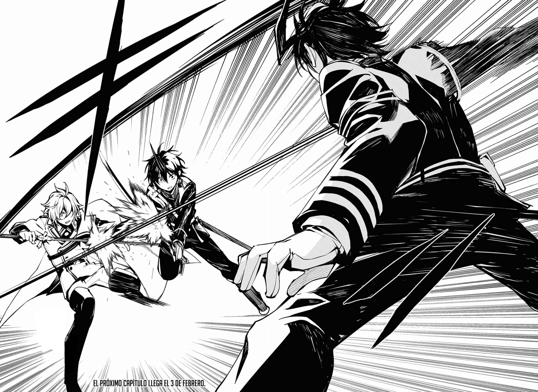 Owari no Seraph Capitulo 86: Huye de tus amigos. página 34