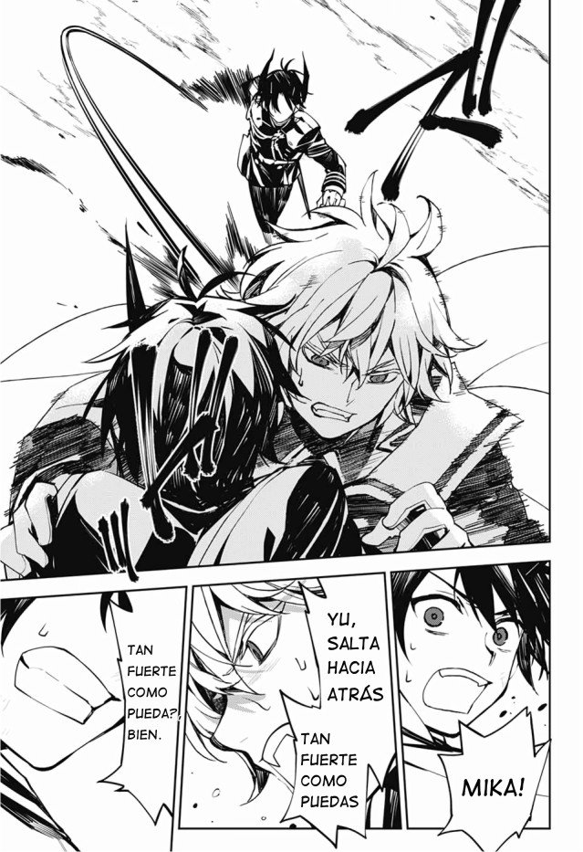 Owari no Seraph Capitulo 87: Familia canibal página 14
