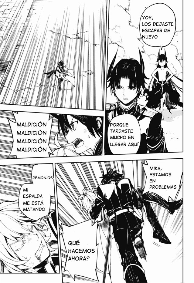 Owari no Seraph Capitulo 87: Familia canibal página 16
