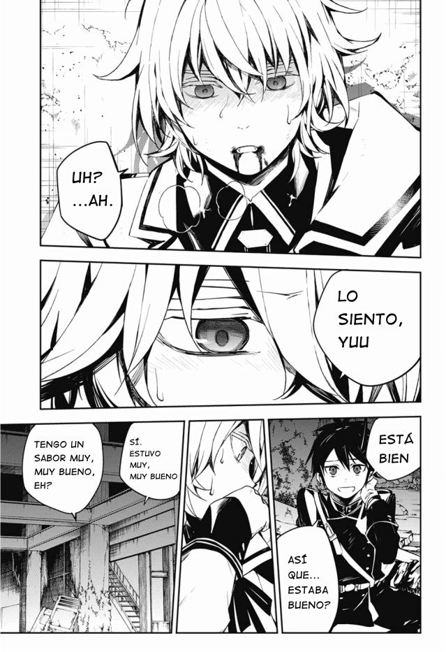 Owari no Seraph Capitulo 87: Familia canibal página 22