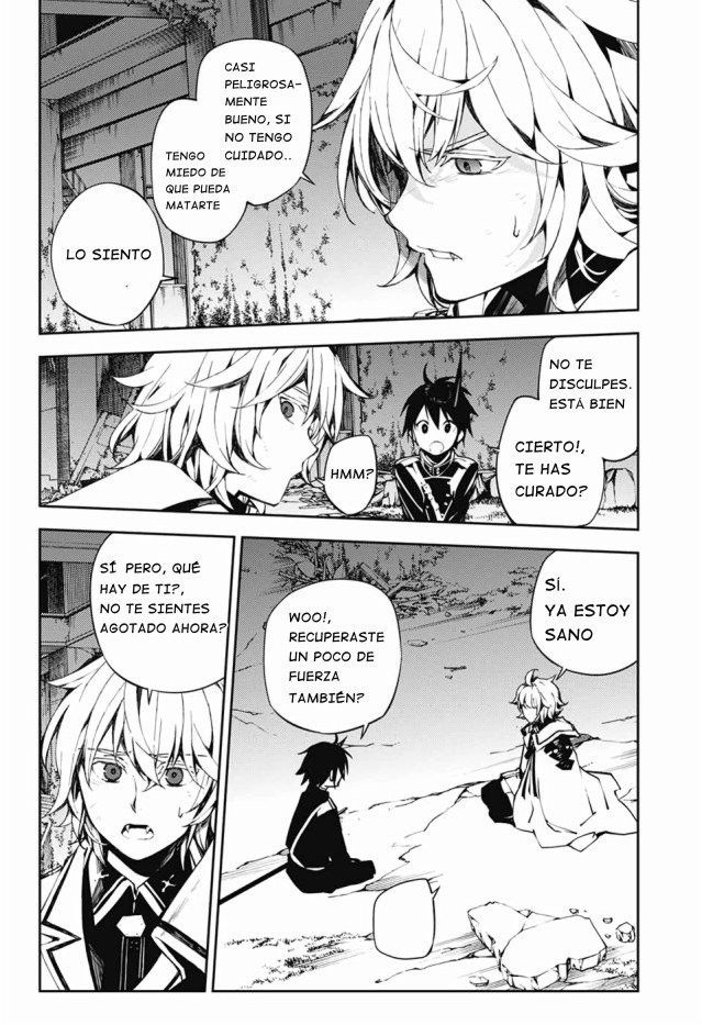Owari no Seraph Capitulo 87: Familia canibal página 23