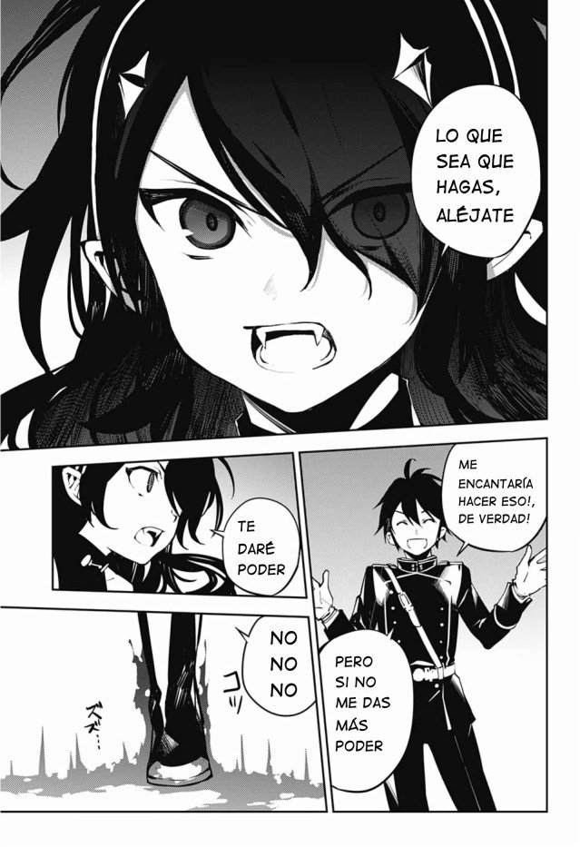 Owari no Seraph Capitulo 87: Familia canibal página 30