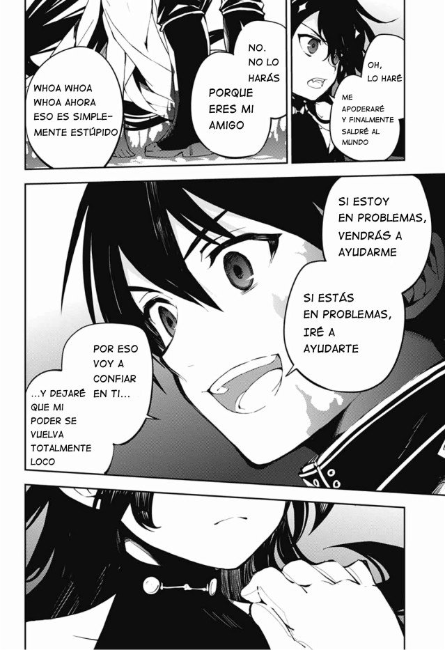 Owari no Seraph Capitulo 87: Familia canibal página 33