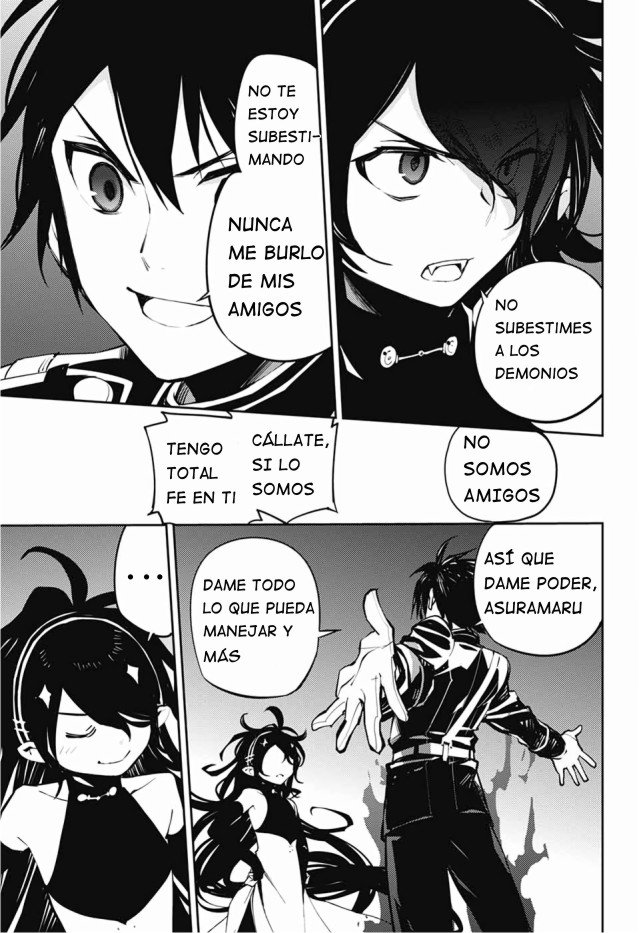 Owari no Seraph Capitulo 87: Familia canibal página 34