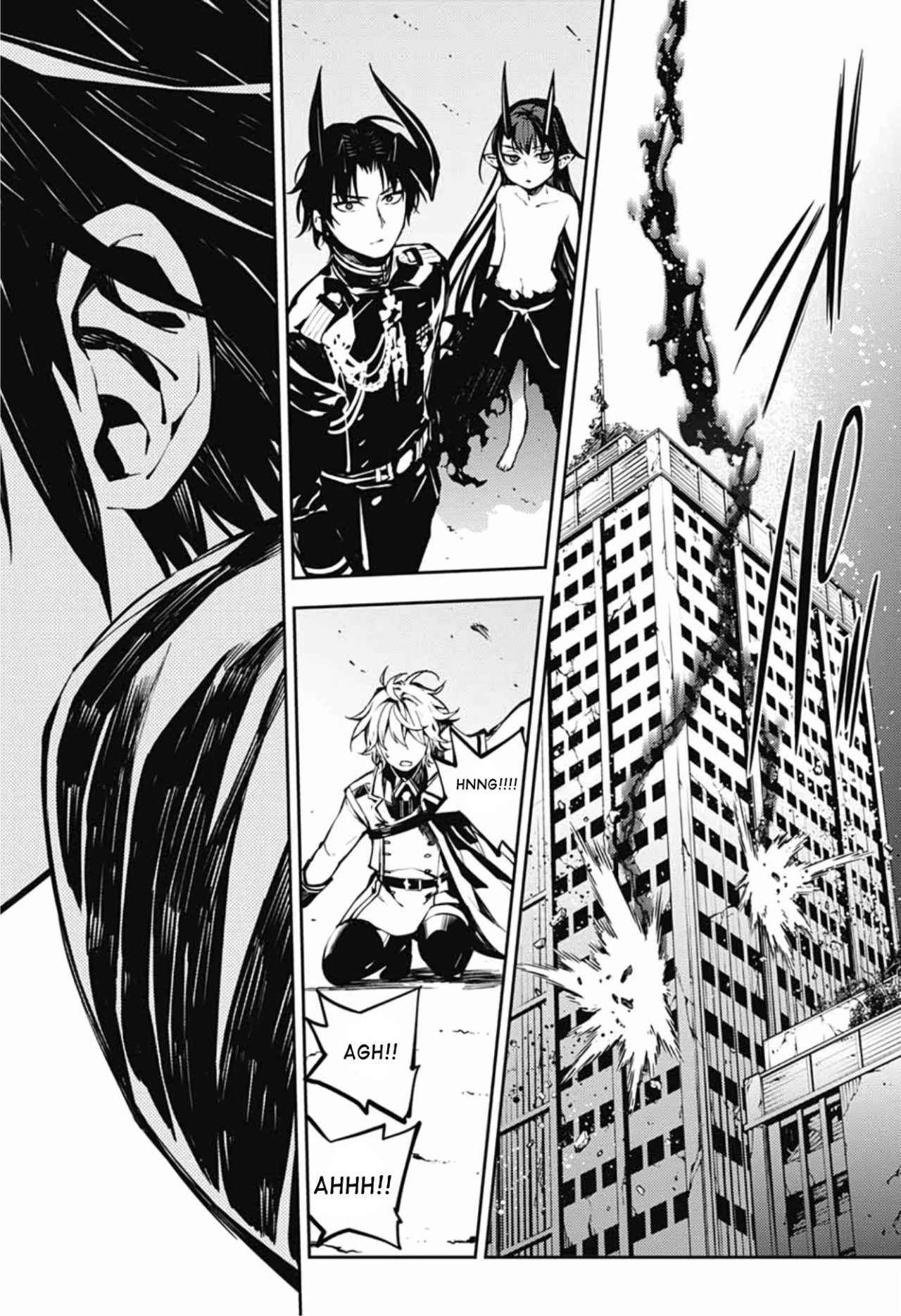 Owari no Seraph Capitulo 87: Familia canibal página 37