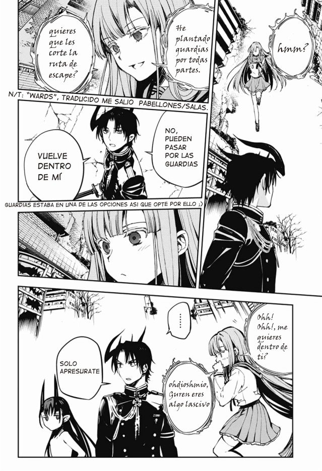 Owari no Seraph Capitulo 87: Familia canibal página 9