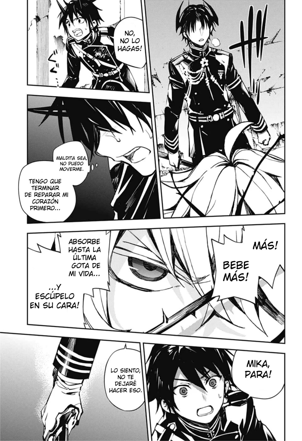 Owari no Seraph Capitulo 89: El fin del vampiro página 17