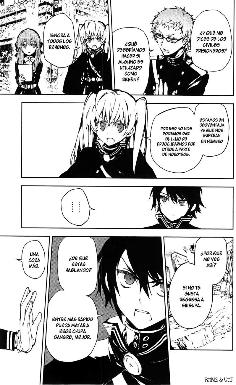 Owari no Seraph Capitulo 9: Primer exterminio página 18