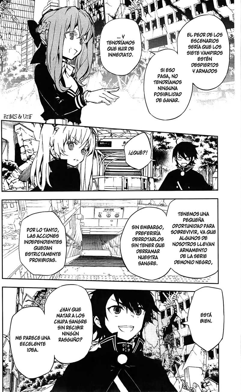 Owari no Seraph Capitulo 9: Primer exterminio página 19
