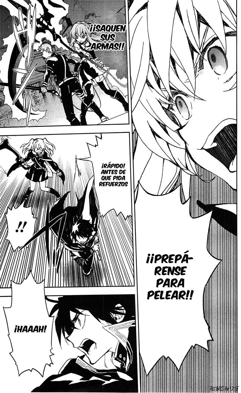 Owari no Seraph Capitulo 9: Primer exterminio página 24