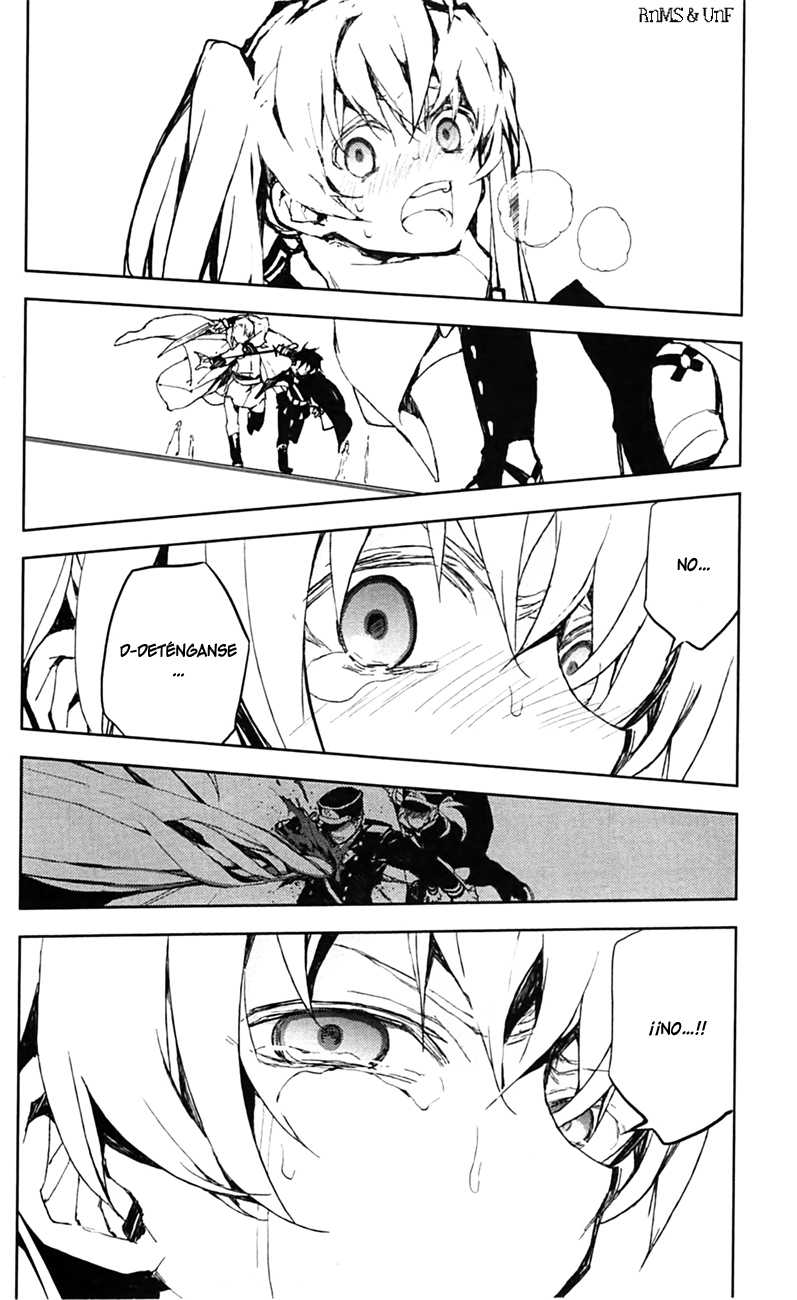 Owari no Seraph Capitulo 9: Primer exterminio página 35