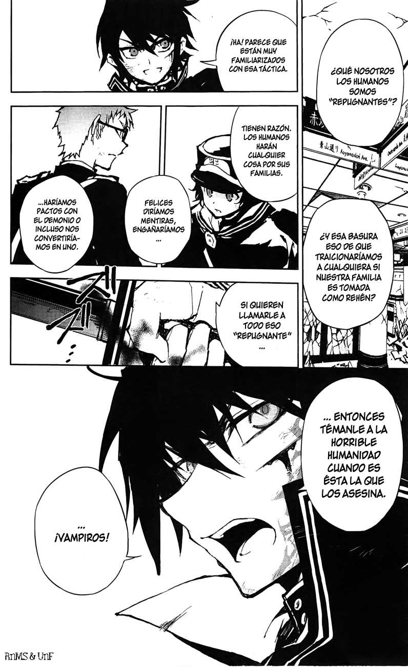 Owari no Seraph Capitulo 9: Primer exterminio página 38