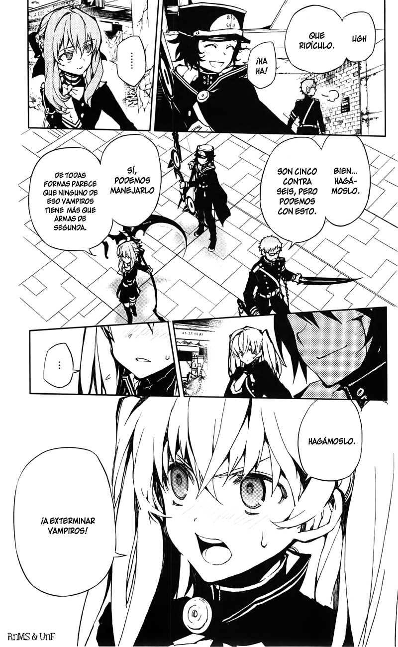 Owari no Seraph Capitulo 9: Primer exterminio página 39