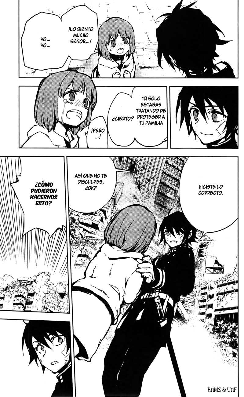 Owari no Seraph Capitulo 9: Primer exterminio página 41