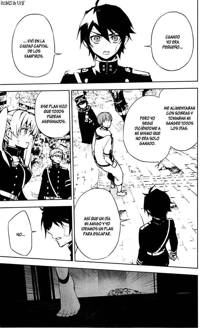 Owari no Seraph Capitulo 9: Primer exterminio página 43