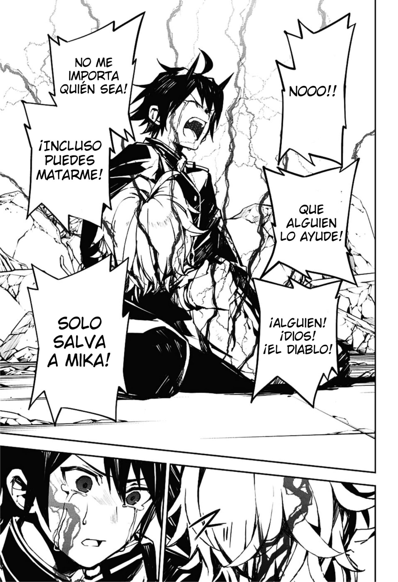 Owari no Seraph Capitulo 90: Debida A Mikaela página 12