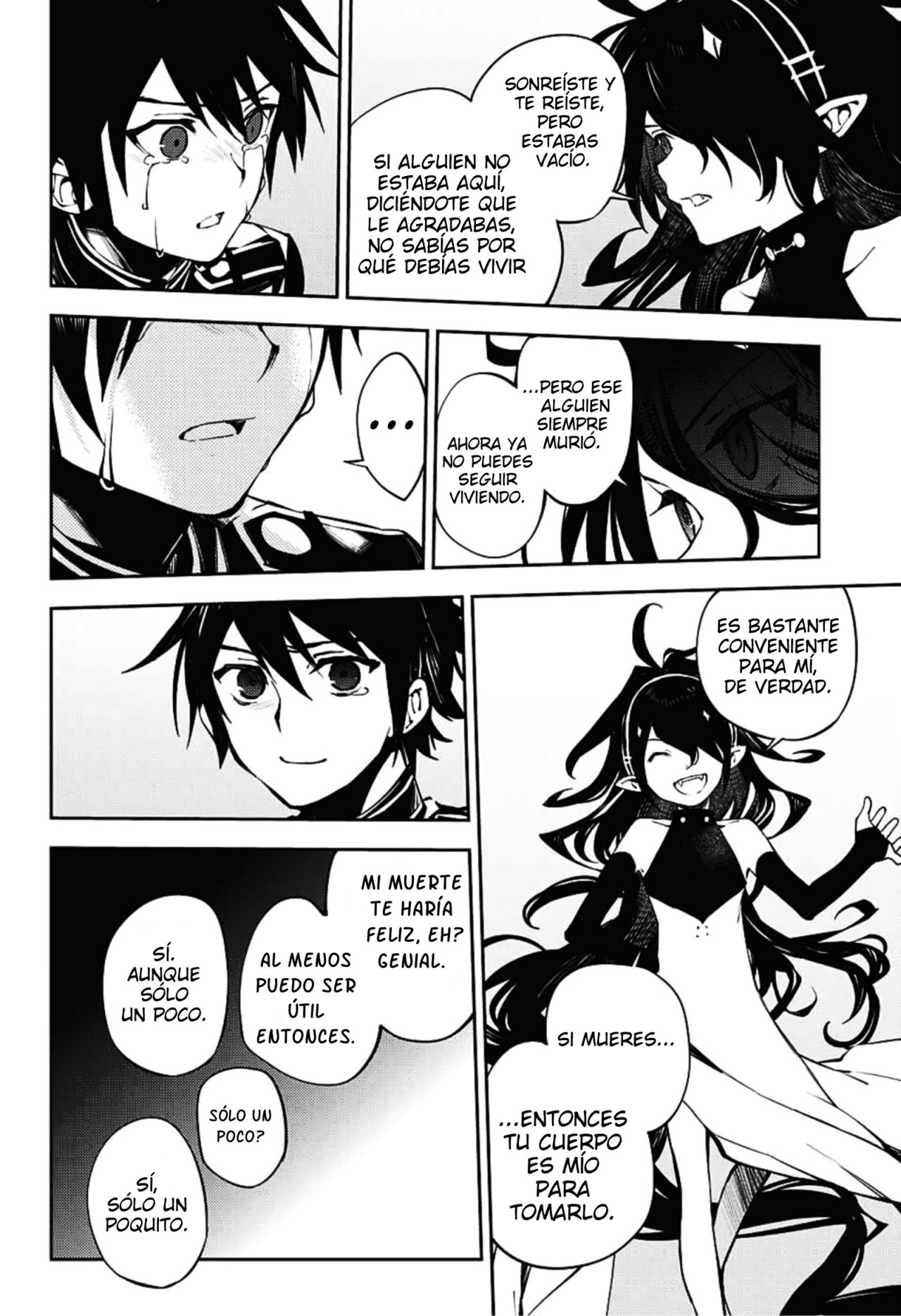 Owari no Seraph Capitulo 90: Debida A Mikaela página 21