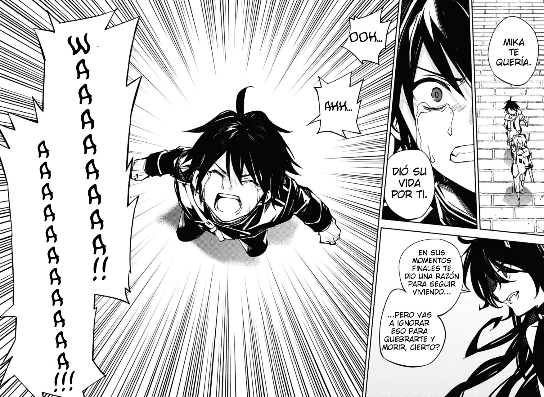 Owari no Seraph Capitulo 90: Debida A Mikaela página 29
