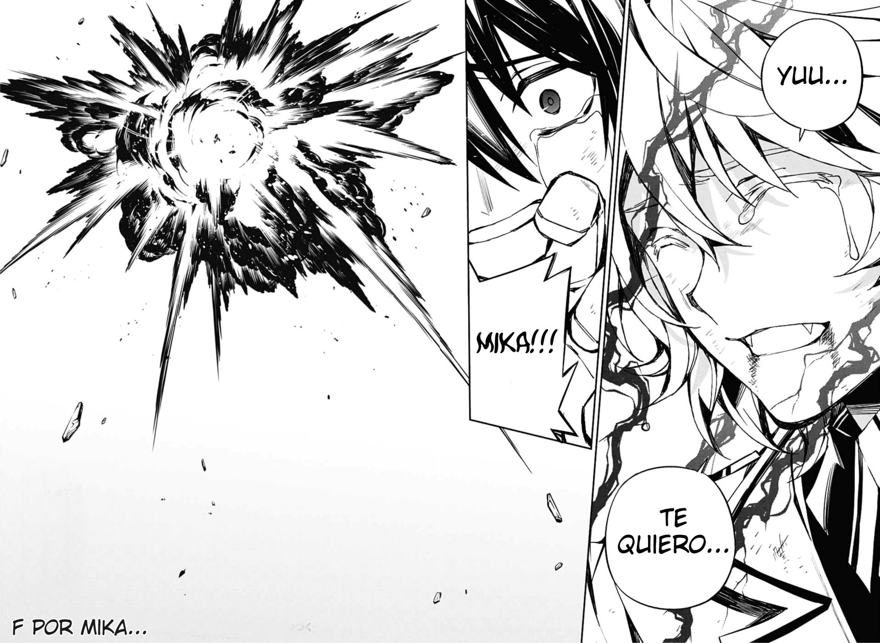 Owari no Seraph Capitulo 90: Debida A Mikaela página 34