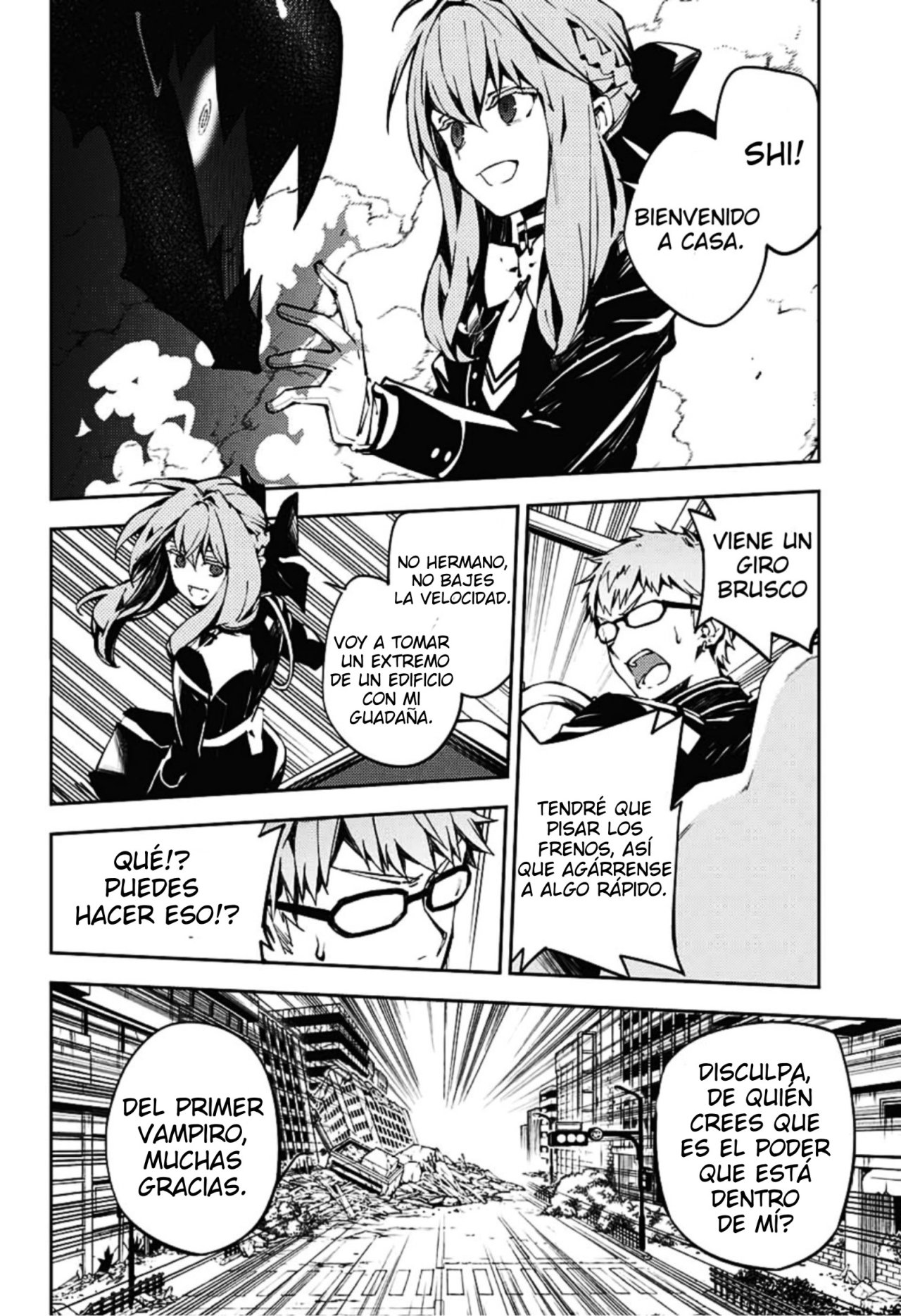 Owari no Seraph Capitulo 90: Debida A Mikaela página 5