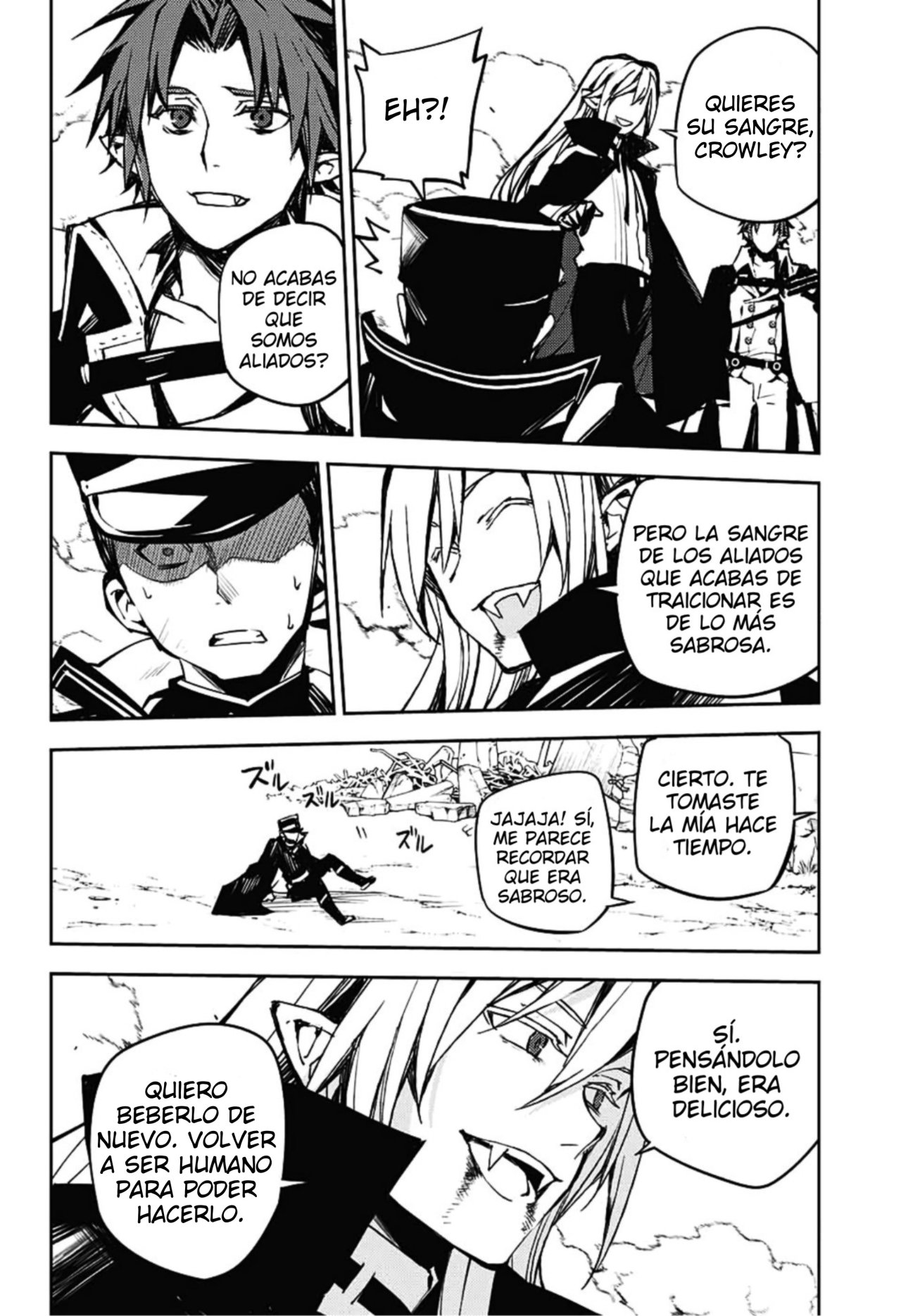 Owari no Seraph Capitulo 91: El Príncipe Huérfano página 8