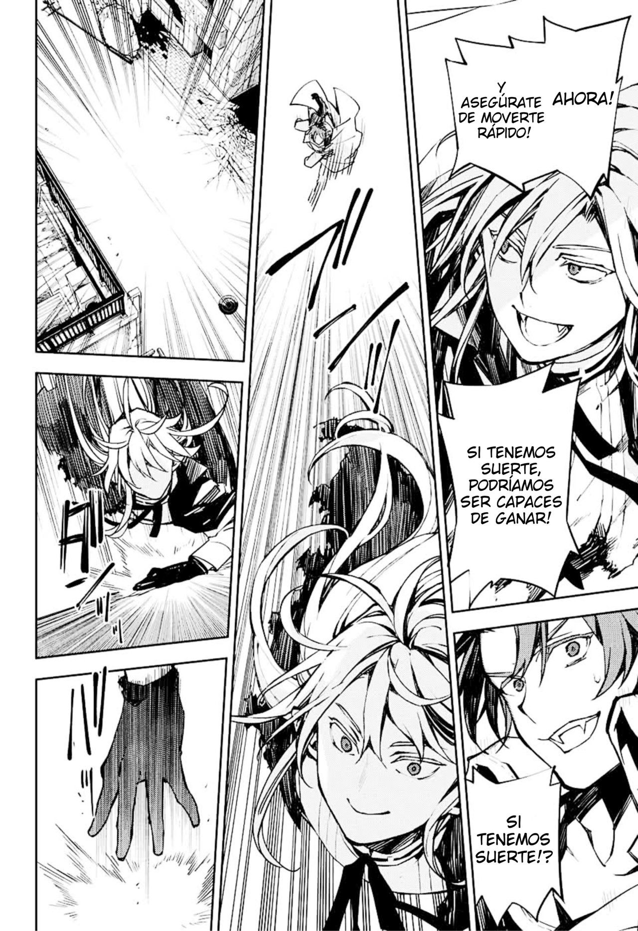 Owari no Seraph Capitulo 92: Escenario Del Demonio Negro página 14