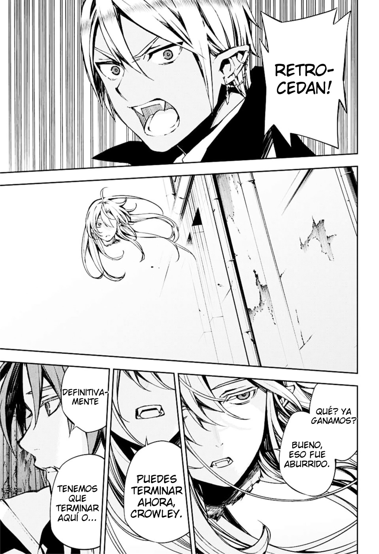 Owari no Seraph Capitulo 92: Escenario Del Demonio Negro página 21