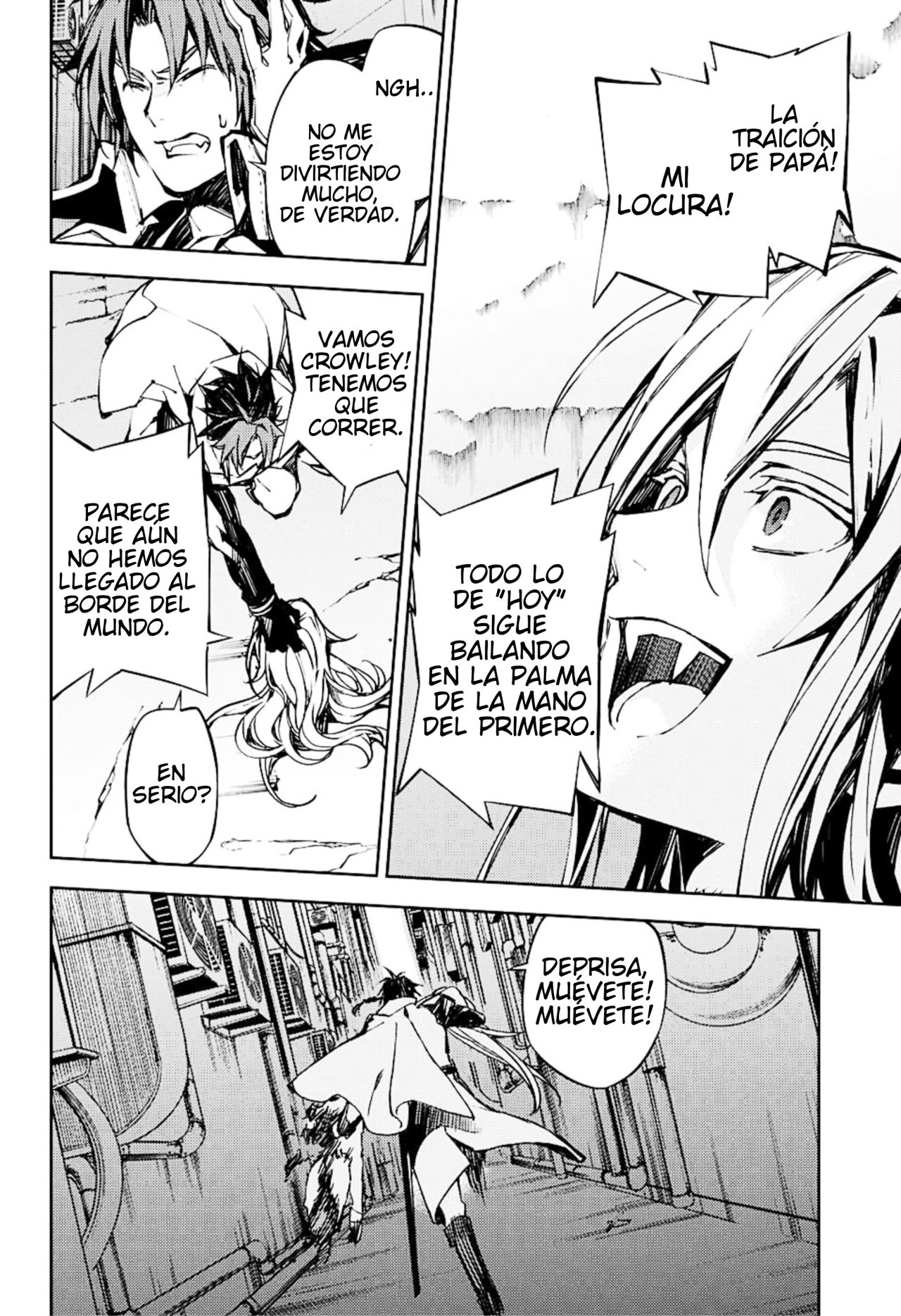 Owari no Seraph Capitulo 92: Escenario Del Demonio Negro página 25