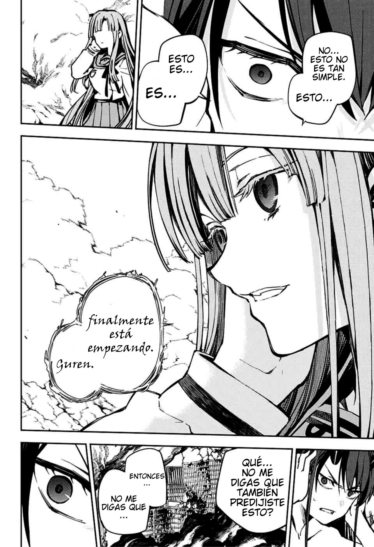 Owari no Seraph Capitulo 92: Escenario Del Demonio Negro página 27