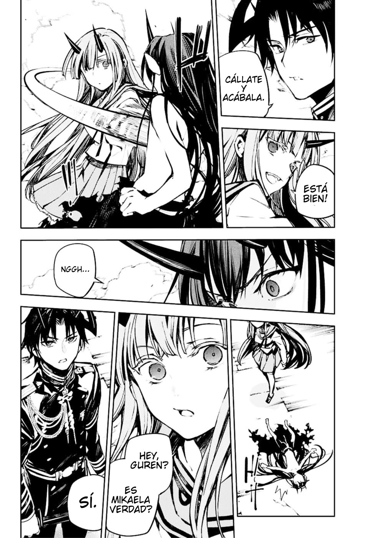 Owari no Seraph Capitulo 92: Escenario Del Demonio Negro página 31