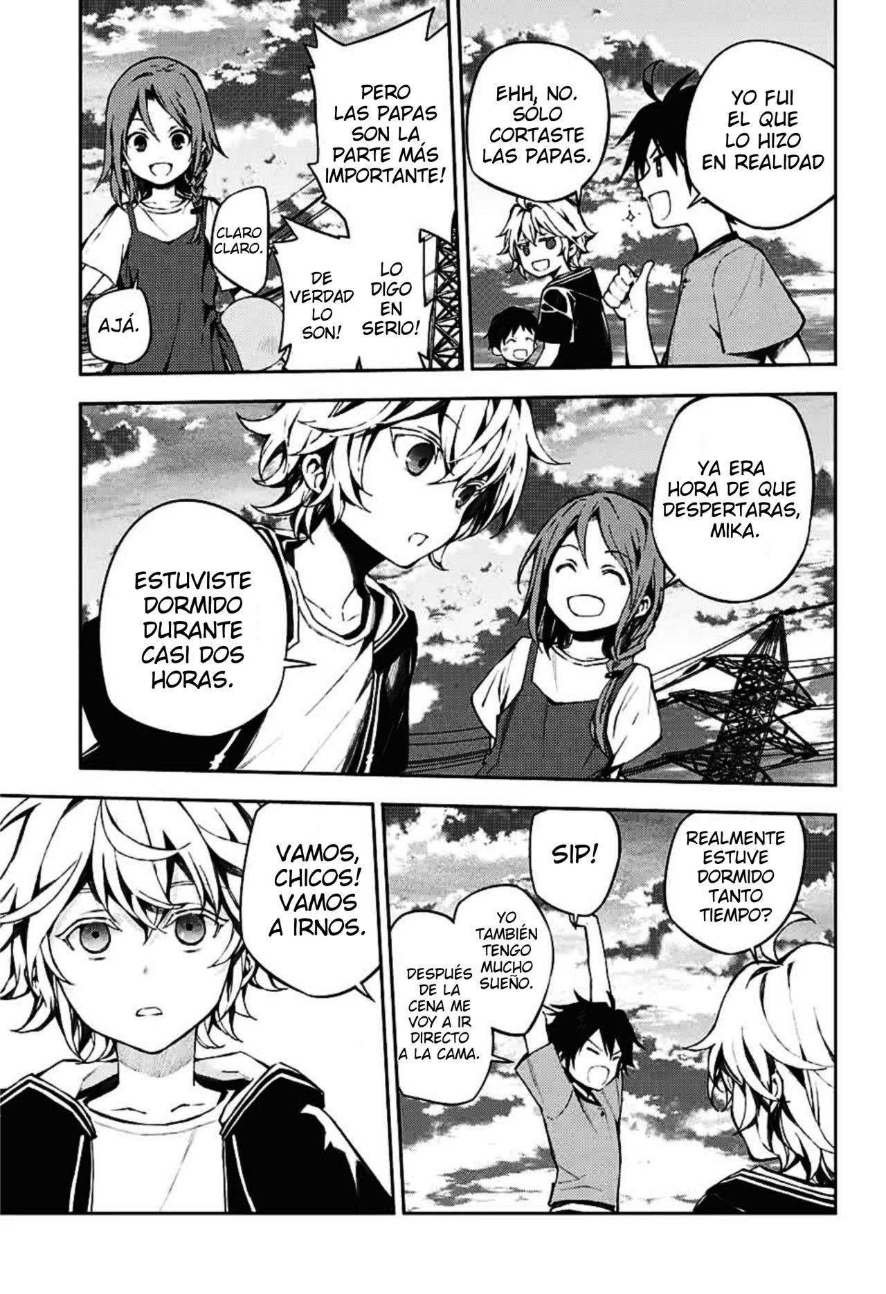 Owari no Seraph Capitulo 93: El Deseo Dentro de un Deseo página 10