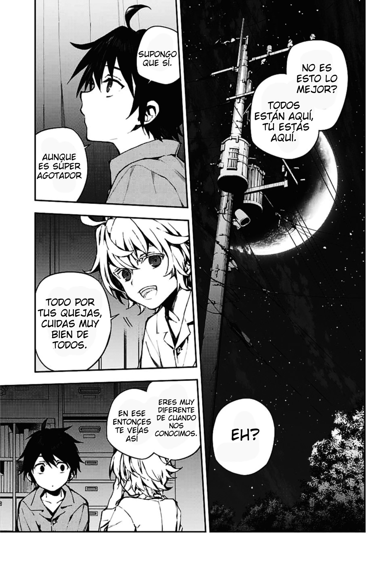 Owari no Seraph Capitulo 93: El Deseo Dentro de un Deseo página 19