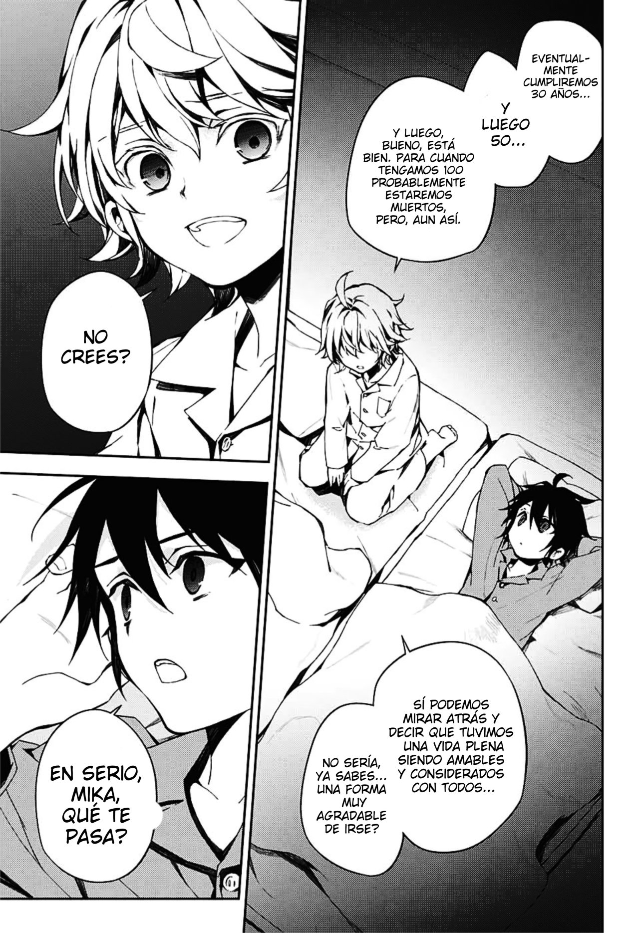Owari no Seraph Capitulo 93: El Deseo Dentro de un Deseo página 23