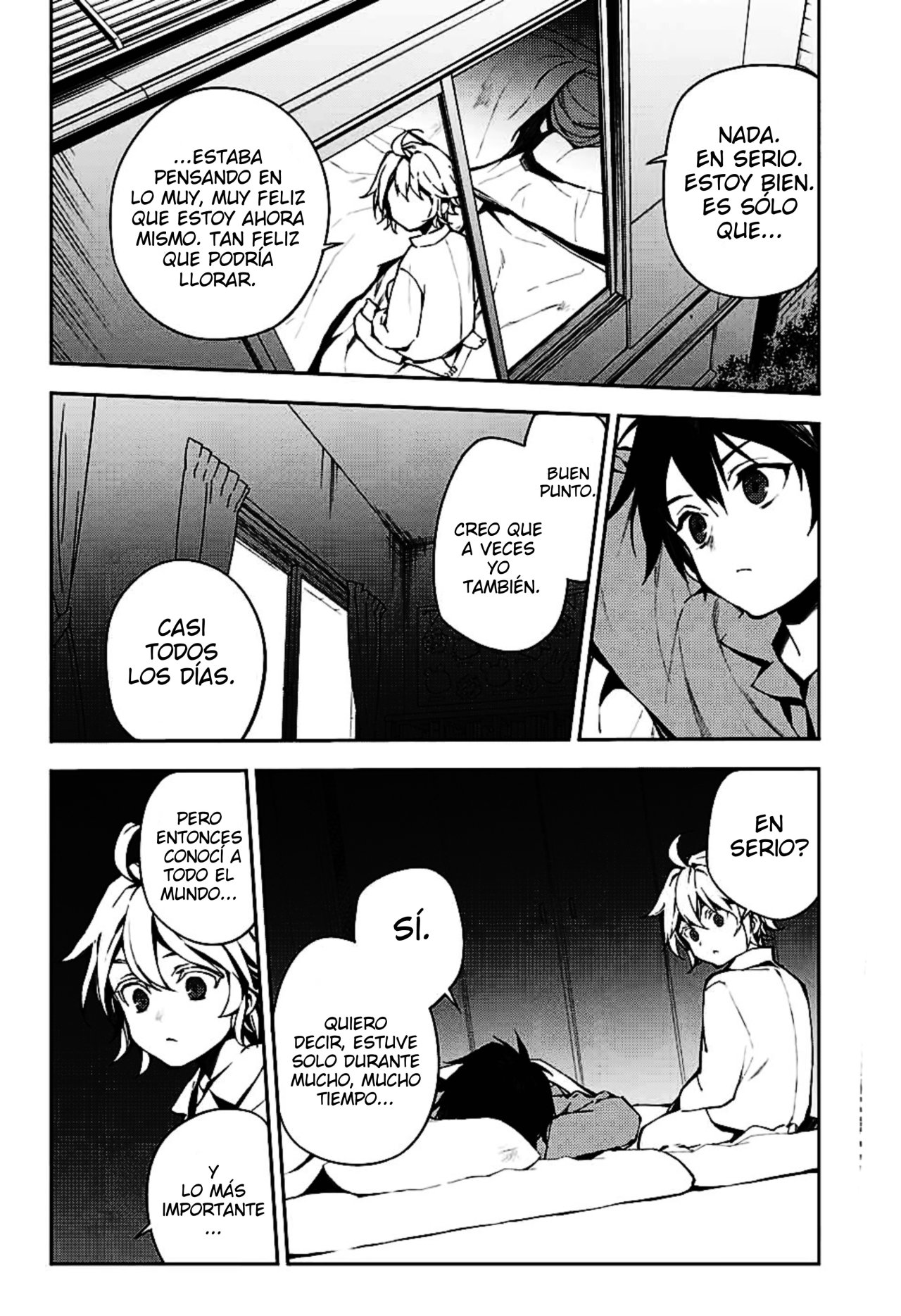 Owari no Seraph Capitulo 93: El Deseo Dentro de un Deseo página 24