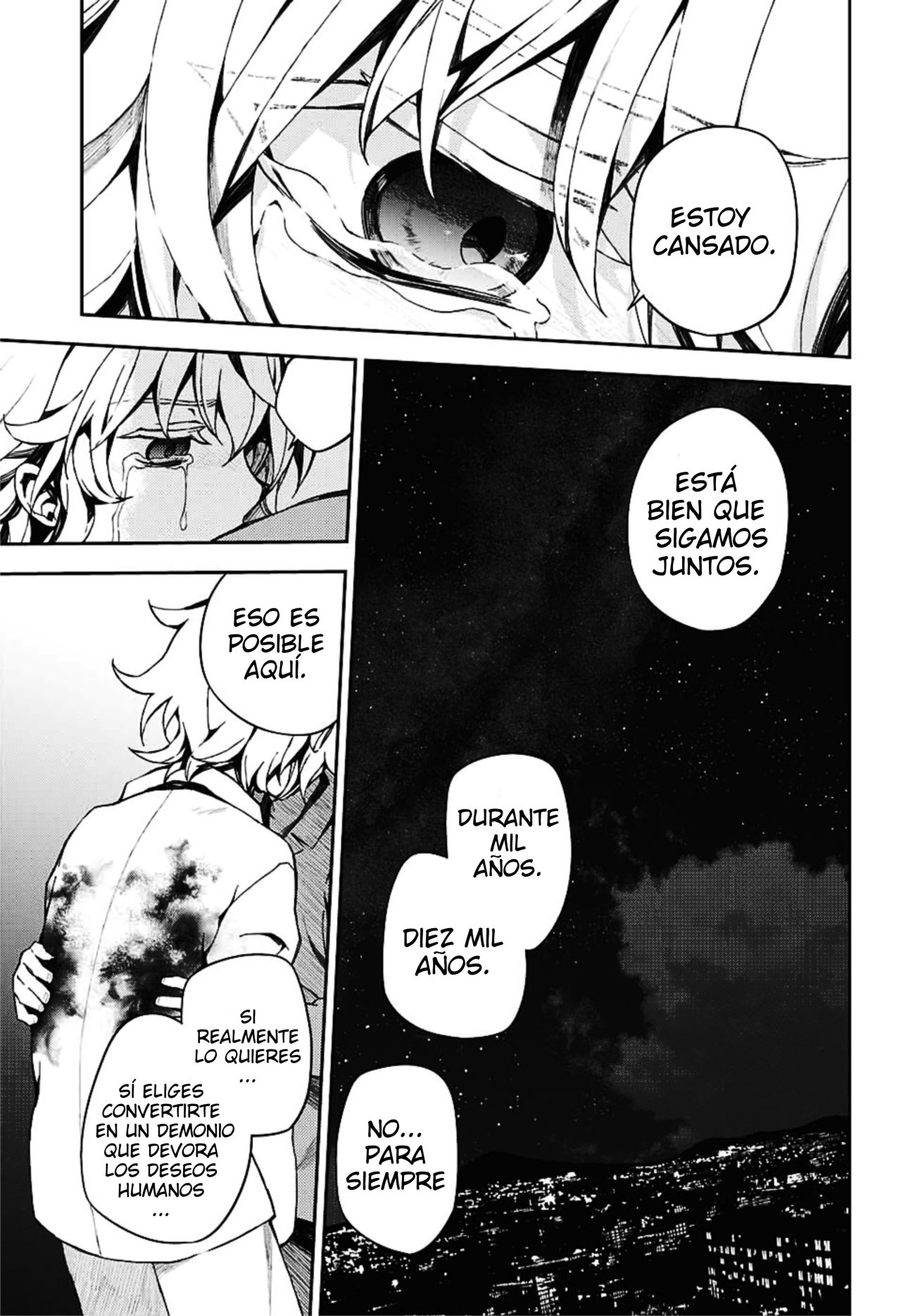 Owari no Seraph Capitulo 93: El Deseo Dentro de un Deseo página 33