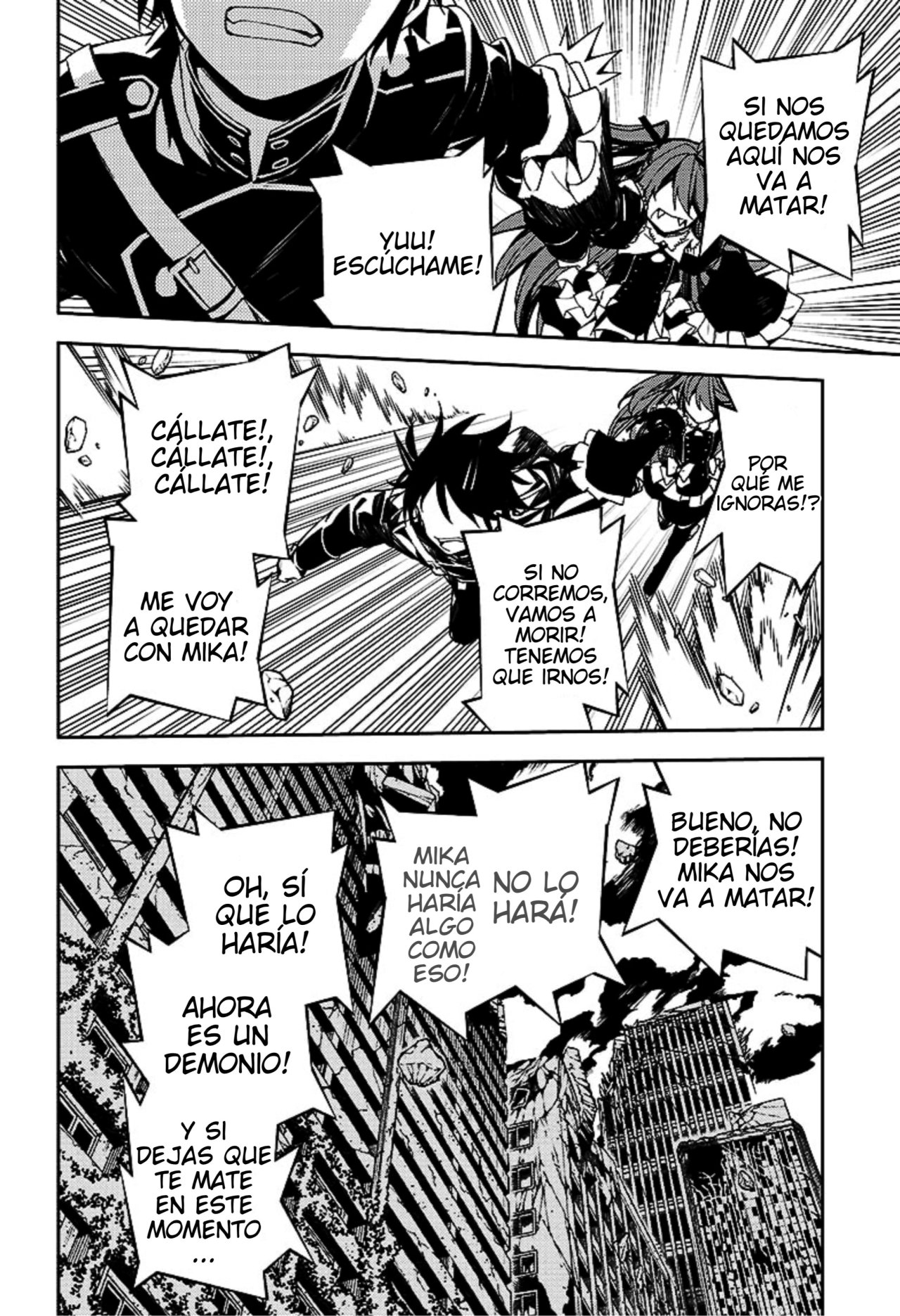 Owari no Seraph Capitulo 94: Hueco En El Sol página 13