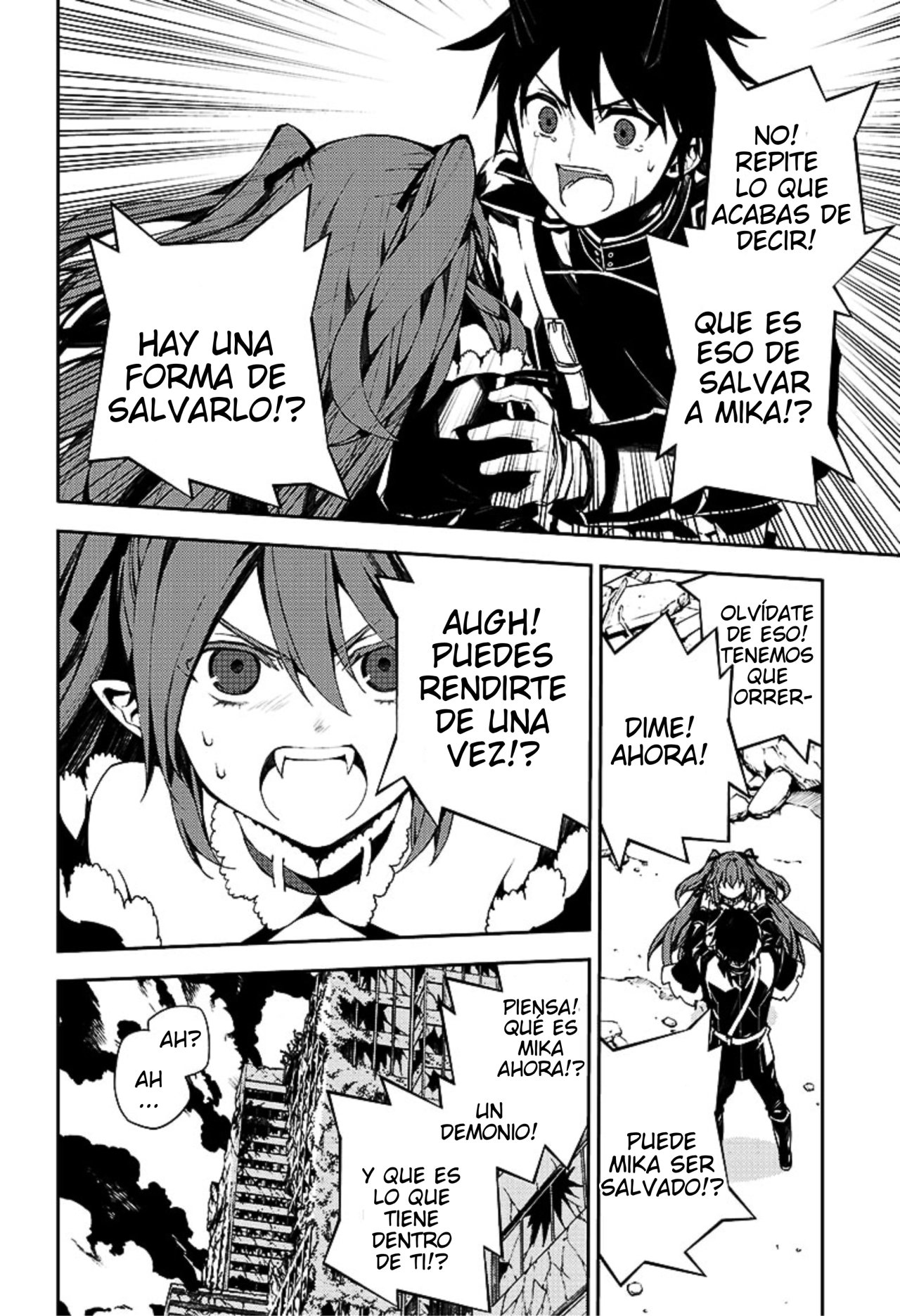 Owari no Seraph Capitulo 94: Hueco En El Sol página 15