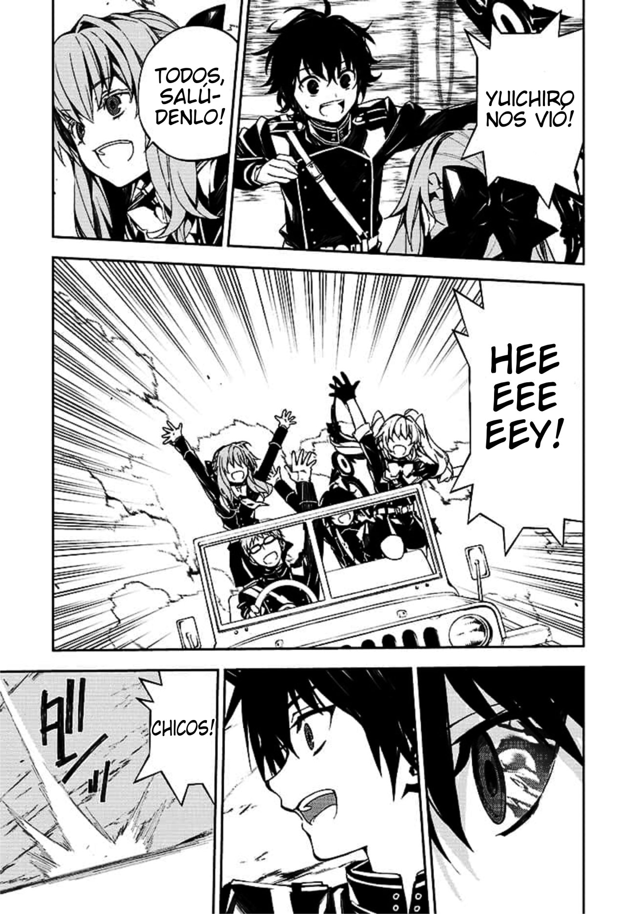 Owari no Seraph Capitulo 94: Hueco En El Sol página 29