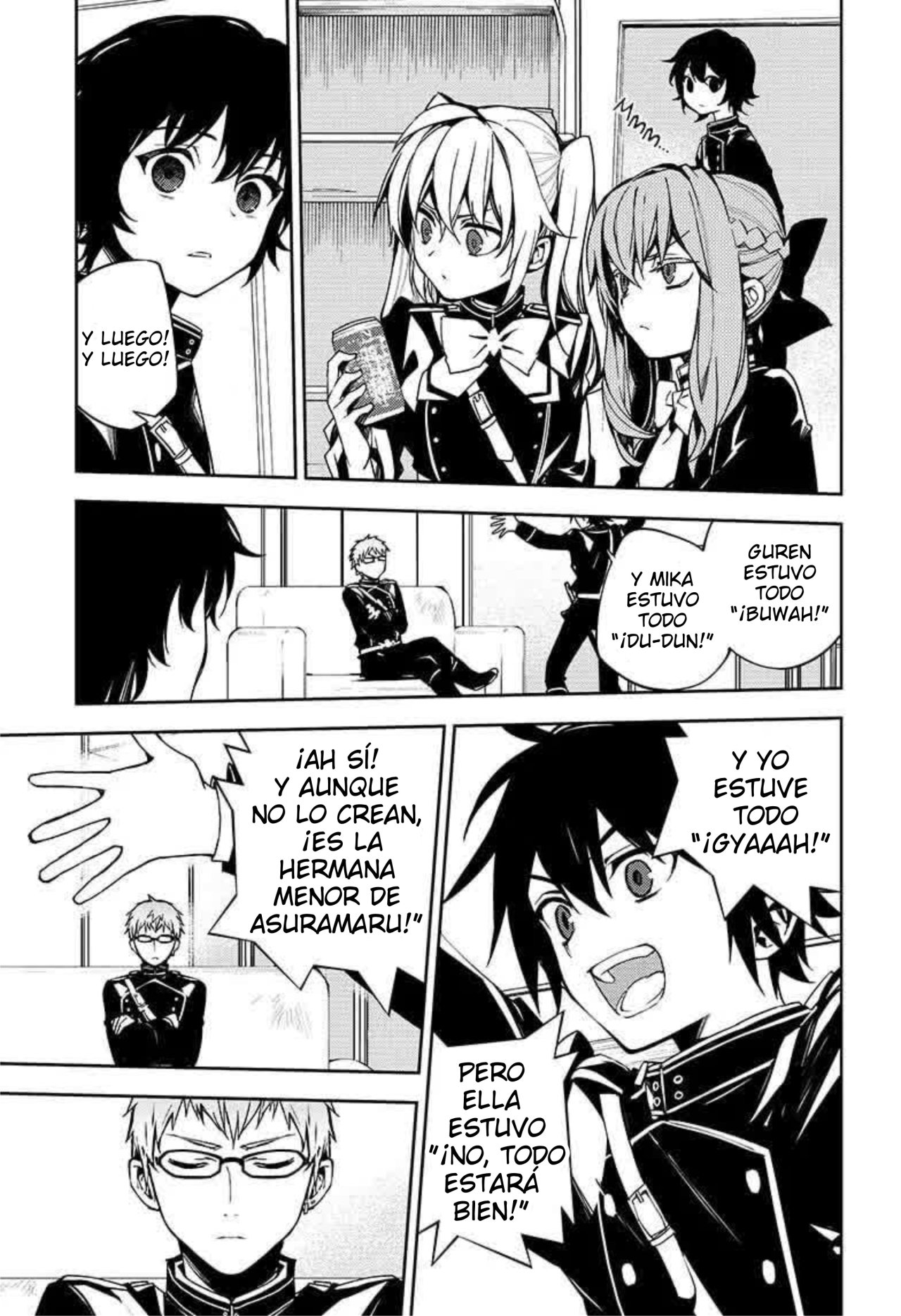 Owari no Seraph Capitulo 95: El Cuento De Un Vampiro página 8
