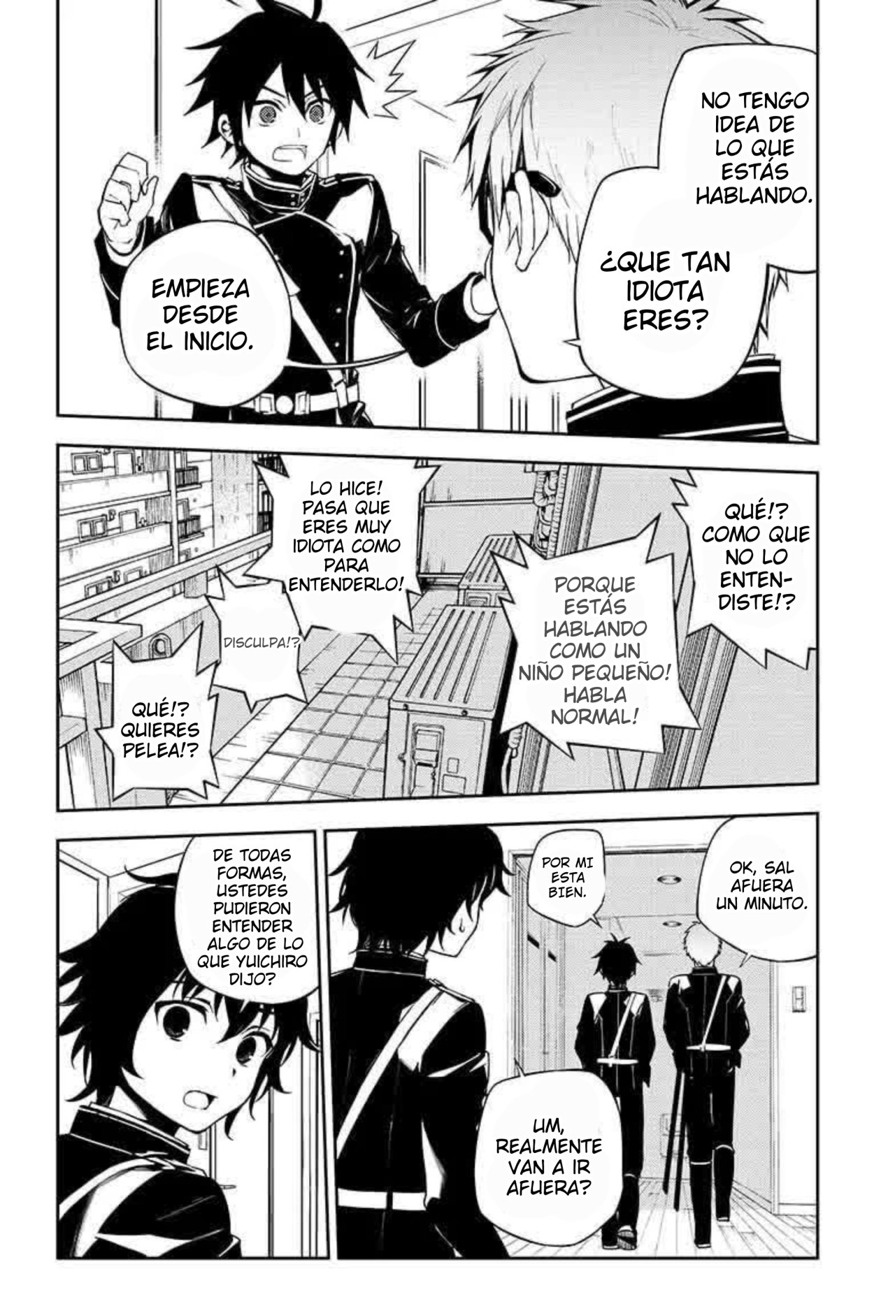 Owari no Seraph Capitulo 95: El Cuento De Un Vampiro página 9