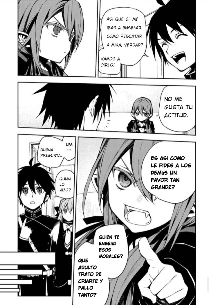 Owari no Seraph Capitulo 96: La Reina Krull página 23