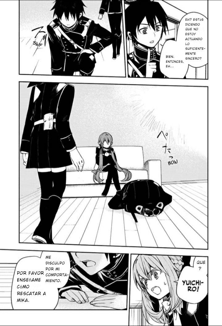 Owari no Seraph Capitulo 96: La Reina Krull página 33