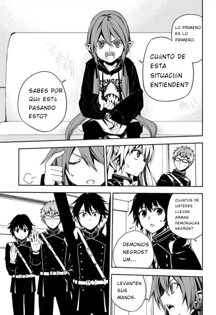 Owari no Seraph Capitulo 96: La Reina Krull página 37