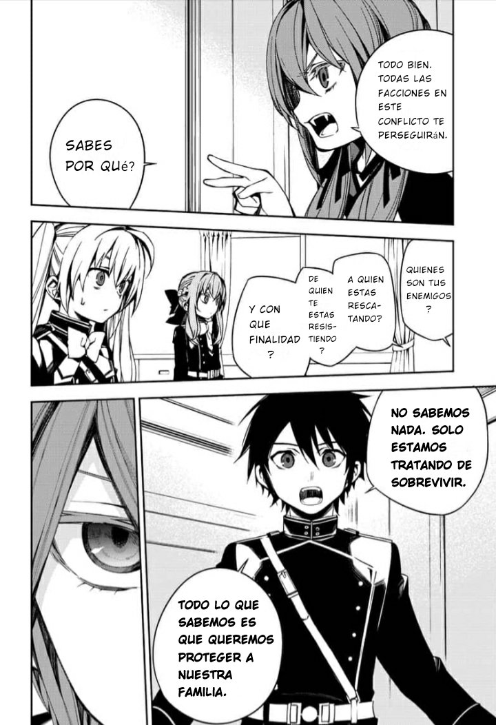 Owari no Seraph Capitulo 96: La Reina Krull página 38