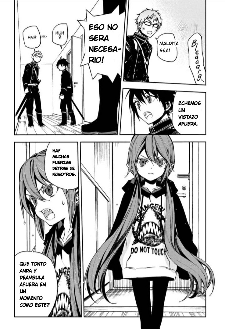 Owari no Seraph Capitulo 96: La Reina Krull página 8