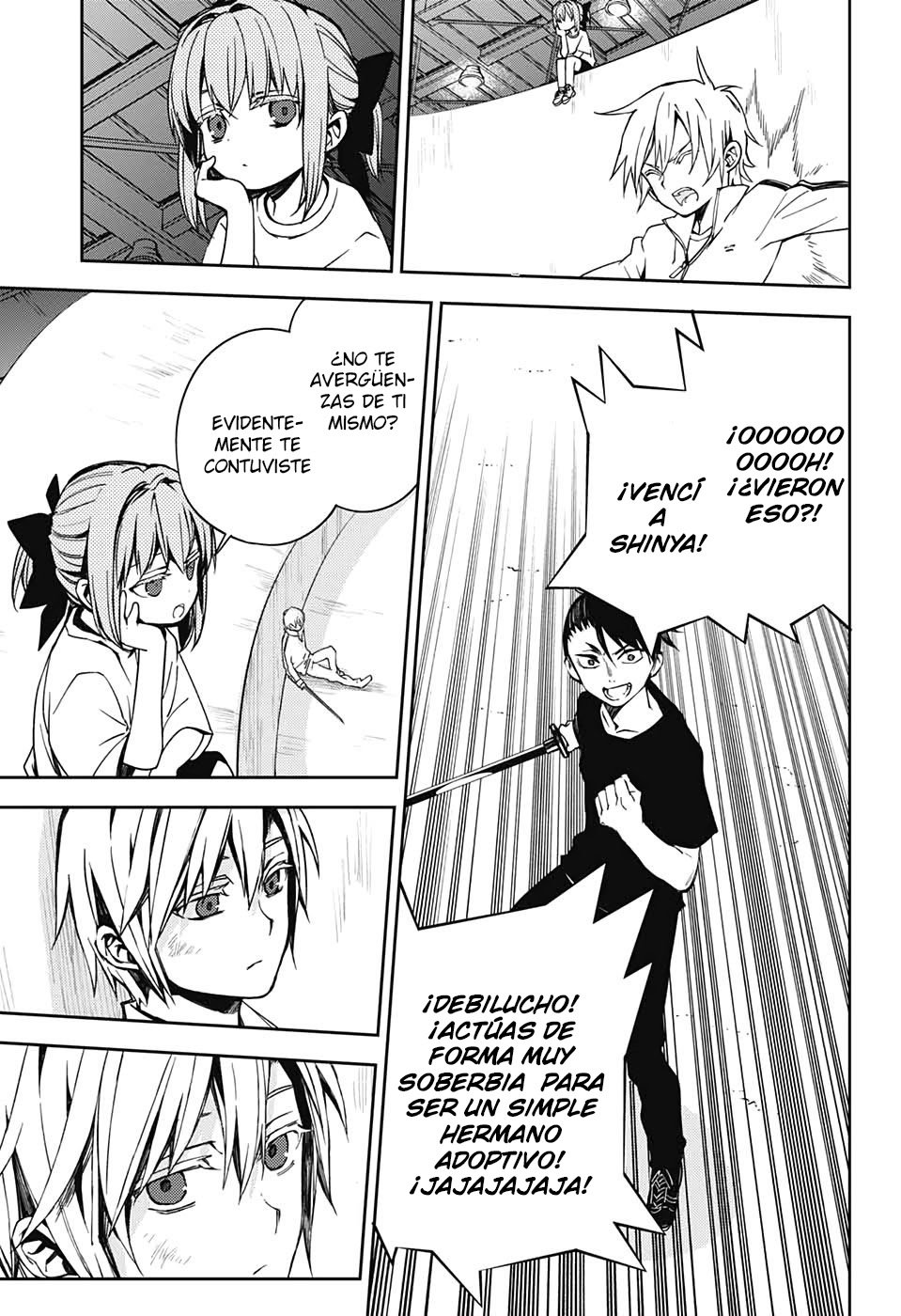 Owari no Seraph Capitulo 97: Hermanas página 17